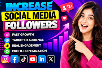 do increase social media followers