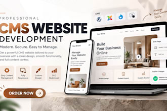 build a professional wordpress cms business website