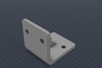 design 3d printable replacement parts and brackets from measurements