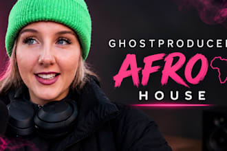 be your female afro house ghost producer for release ready tracks