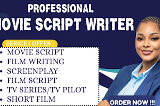 do film writing  script writer, screenwriting movie script writing
