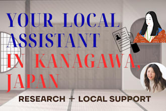 be your local assistant in kanagawa, japan