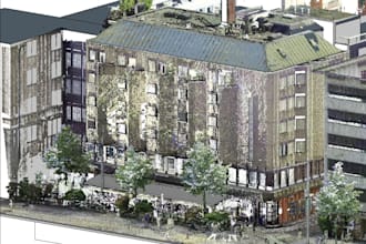 do 3d point cloud reconstruction, as built model,digital twins for site planning