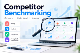 benchmark your competitors and identify market gaps