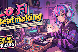 produce smooth, high quality lofi beats suited to your style