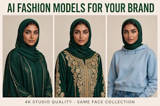 create ai fashion model for your clothing brand