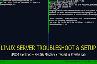 troubleshoot, fix, and manage your linux server