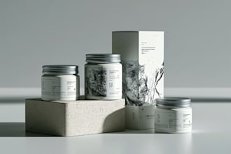 modern and professional packaging design