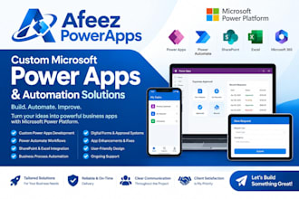 develop microsoft power apps and automate workflows