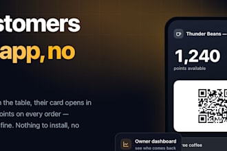 build a digital loyalty and rewards program to bring customers back