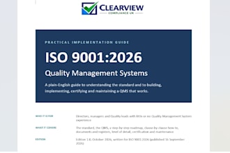 provide a practical implementation guide to iso 9001 quality management systems
