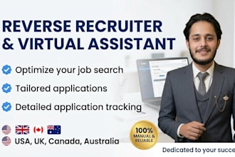 be your dedicated reverse recruiter and virtual