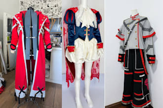 sew custom cosplay costumes anime cosplay cosplay outfit pattern design