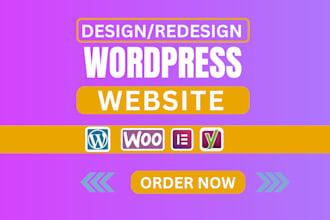 wordpress website email marketing website design