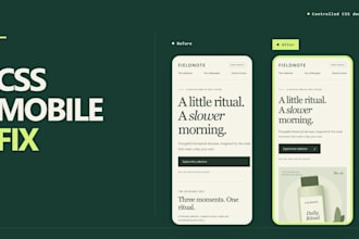 fix mobile layout and CSS issues in your ai generated website