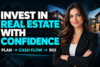 create a full real estate investment business plan financial projections