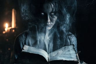 illustrate your horror book cover