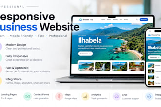 build or improve a responsive business website