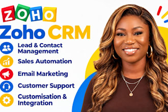 setup zoho crm configure workflows custom deluge scripts