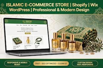 design islamic ecommerce store