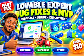 be your lovable expert for lovable ai bug fixing, loveable dev and lovable mvp