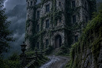 create cinematic horror and gothic ai video with kling ai