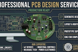 design production ready guitar pedal pcb for fuzz overdrive distortion