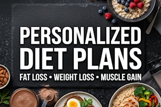 create a personalized diet plan for weight loss