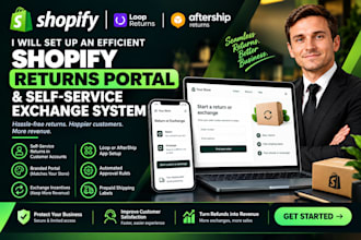set up an efficient shopify returns and self service exchange system