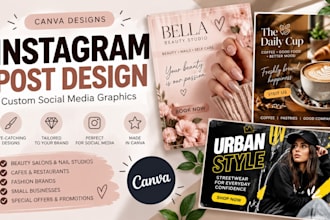 design instagram posts in canva