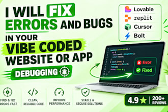 be your vibe coding partner to fix and develop lovable replit claude web app
