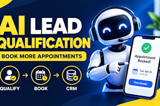 build an ai lead qualification and appointment booking bot