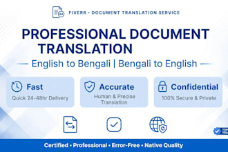 accurately translate bangla to english and english to bangla