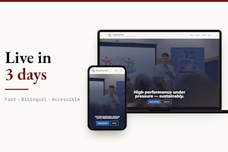 build a custom business website with booking system and ai chatbot