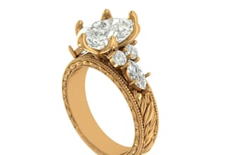 create professional 3d jewelry cad models for rings, pendant