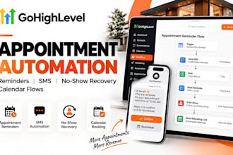 automate gohighlevel reminders, SMS, and no show recovery
