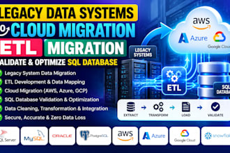 migrate clean validate your sql database or legacy data etl  migration