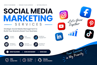 do social media setup and marketing for your business