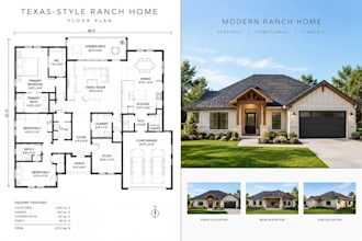 draw professional residential house floor plans for texas