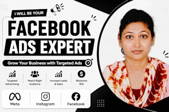 run facebook instragram meta ads for sales leads and traffic