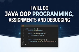 write and debugging  java programs and oops programs