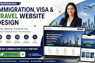 design squarespace immigration lawyer website attorney
