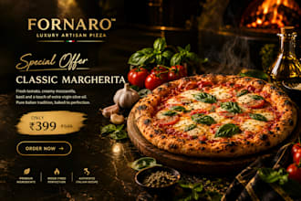 create premium ai food advertisement images