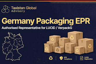 be your germany authorised representative for lucid verpackg epr