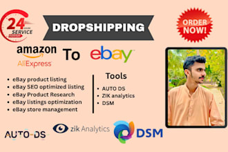 do amazon and ali express to ebay dropshipping top listings