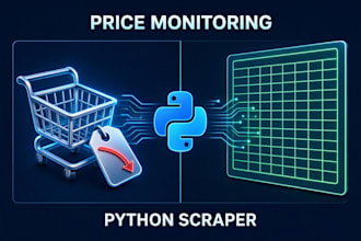 build a custom python web scraper for price and stock monitoring