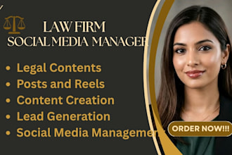 be your law firm social media manager for lawyers and attorneys