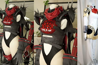 sew custom cosplay costume anime sewing pattern design fabric cosplay costume