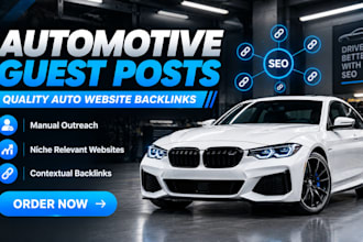 publish automotive guest post on quality auto websites