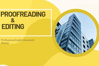 proofread and edit your english grammar